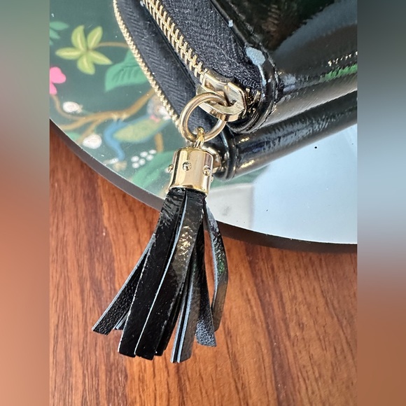 GUCCI Soho Zip Around Long Wallet 🔥😎 Black Patent - Picture 3 of 10